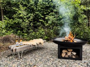 Attrezzature per barbecue disponibili per gli ospiti della casa vacanze