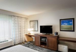 TV a/nebo společenská místnost v ubytování Hampton Inn Lewiston, ID