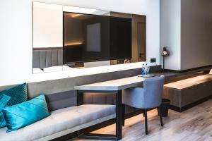 Posezení v ubytování DION Hotel Wattens