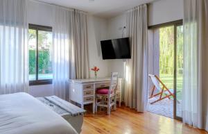 Cama ou camas em um quarto em Casa Lopez