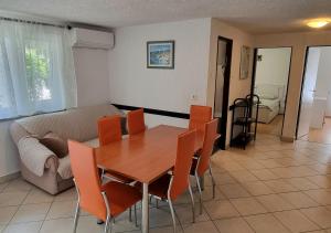 Posezení v ubytování Apartment Deni