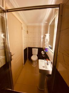 Koupelna v ubytování Laleli Palace Hotel