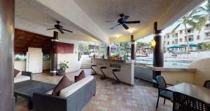 Restaurace v ubytování Park Royal Homestay Los Cabos