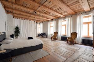 Posezení v ubytování Doma Church apartment