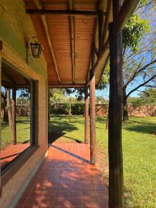 Zahrada ubytování Cabañas Lodge el Suizo 2