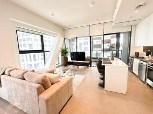 Kuchyň nebo kuchyňský kout v ubytování Pixel Studio withBalcony Lake View Free Parking 1405