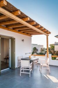 Balkón nebo terasa v ubytování Vilos Suites