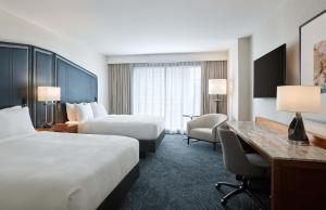 Postel nebo postele na pokoji v ubytování JW Marriott Austin