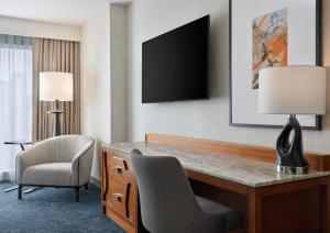TV a/nebo společenská místnost v ubytování JW Marriott Austin