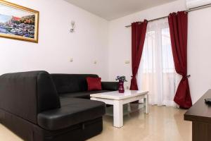 Χώρος καθιστικού στο Villa Dusanka