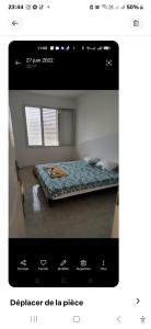 Postel nebo postele na pokoji v ubytování Appartement agréable