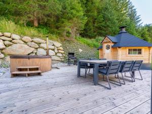 Naturlandschaft in der Nähe des Chalets