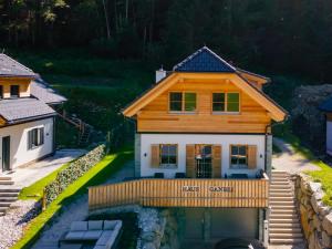 Das Gebäude in dem sich das Chalet befindet