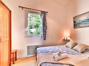 Ένα ή περισσότερα κρεβάτια σε δωμάτιο στο Apartment Les Terrasses 3 by Interhome