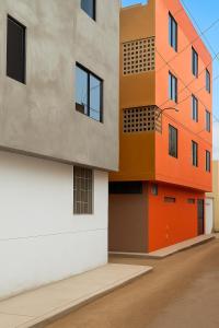 Το κτήριο όπου στεγάζεται  το διαμέρισμα