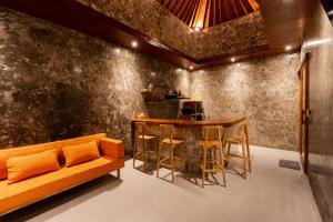 Χώρος καθιστικού στο Sikian Villa Ubud Private Pool
