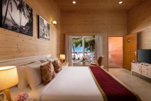 Postel nebo postele na pokoji v ubytování Bangaram Island Resort - IHCL SeleQtions, Lakshwadeep
