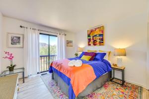 Ένα ή περισσότερα κρεβάτια σε δωμάτιο στο Wellness Red Rock Retreat