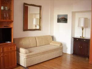 Posezení v ubytování Garconniere im ehemaligen Hotel Austria