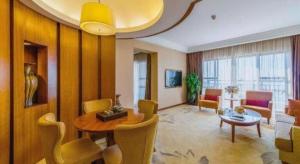 Posezení v ubytování Ocean Spring Metropark Hotel Zhuhai