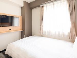 TV a/nebo společenská místnost v ubytování Comfort Hotel Narita
