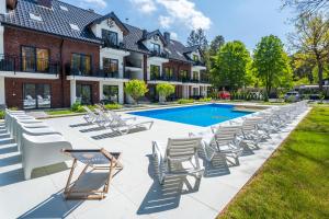 Bazén v ubytování Apartamenty Sailor nebo v jeho okolí