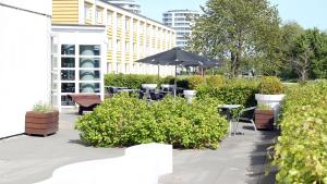 Aed väljaspool majutusasutust Milling Hotel Vejle