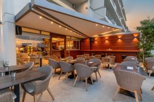 Posezení v ubytování Kriti Beach Hotel