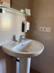 Koupelna v ubytování L'Oncle Pere Habitacions