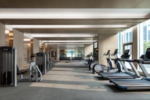 The fitness centre and/or fitness facilities at Fraser Residence Chengdu