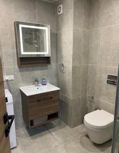 Ένα μπάνιο στο Apartments Porto Belvedere