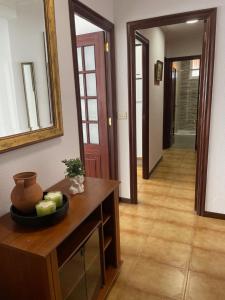 ニグランにあるApartamento a 500m de la playaの廊下