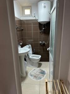 Koupelna v ubytování Alva Rooms