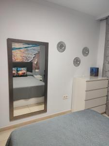 Postel nebo postele na pokoji v ubytování Atalaya del Mar