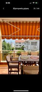 Balkón nebo terasa v ubytování Holihome Beach Toroni