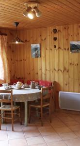 Chalet le Névé的休息区