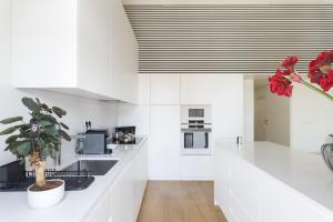 Una cocina o zona de cocina en Magnífico quarto com WC privativo Augusta Street
