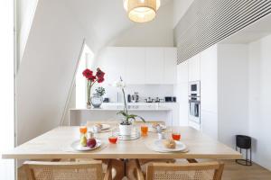 Una cocina o zona de cocina en Magnífico quarto com WC privativo Augusta Street