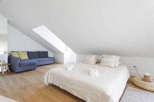 Cama o camas de una habitación en Magnífico quarto com WC privativo Augusta Street