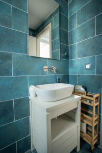 Koupelna v ubytování Calma Suites Lefkada + 52 fotografií