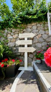 Zahrada ubytování B&B Sole e Luna
