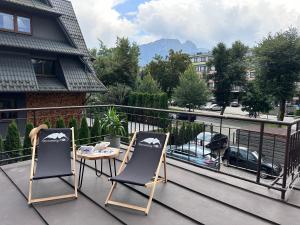 Výhľad na hory alebo výhľad na hory priamo z apartmánu