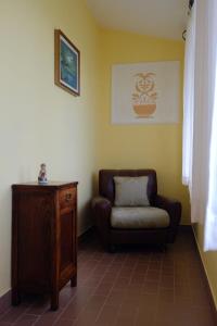 Posezení v ubytování B&B Podere Ospedaletto