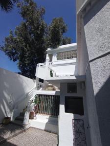 Balkon oz. terasa v nastanitvi Syrah Home