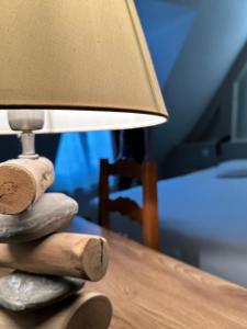 Postel nebo postele na pokoji v ubytování Le Relais de la Sans Fond