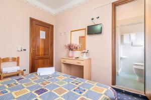 Koupelna v ubytování Hotel Marnie