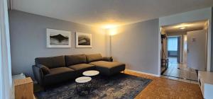 Posezení v ubytování Garden Suite Thun