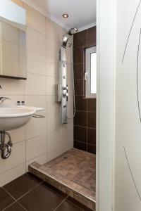 Koupelna v ubytování Michele Studio