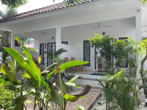 Aed väljaspool majutusasutust Lovy's Gili Air