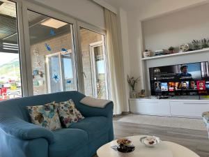 Χώρος καθιστικού στο Vila Rina at Aquamarine Residence